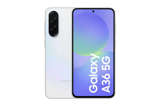 Samsung Galaxy A36 5G - 128GB - Zilver (Nieuw)